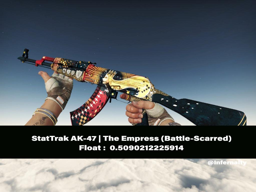 StatTrak AK-47 The Empress BS CSGO SKINS KNIVES, Video Gaming, Gaming ...