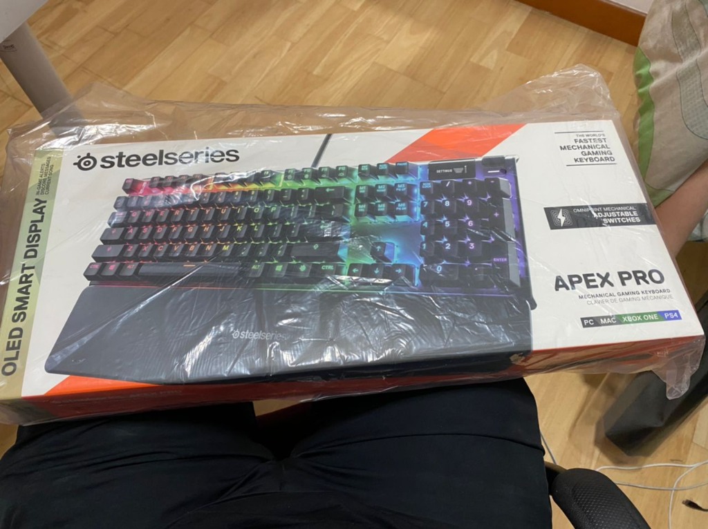 Steelseries Apex Pro Rgb Gaming Mechanical Keyboard With Omnipoint Adjustable Switches Electronics Computer Parts Accessories On Carousell