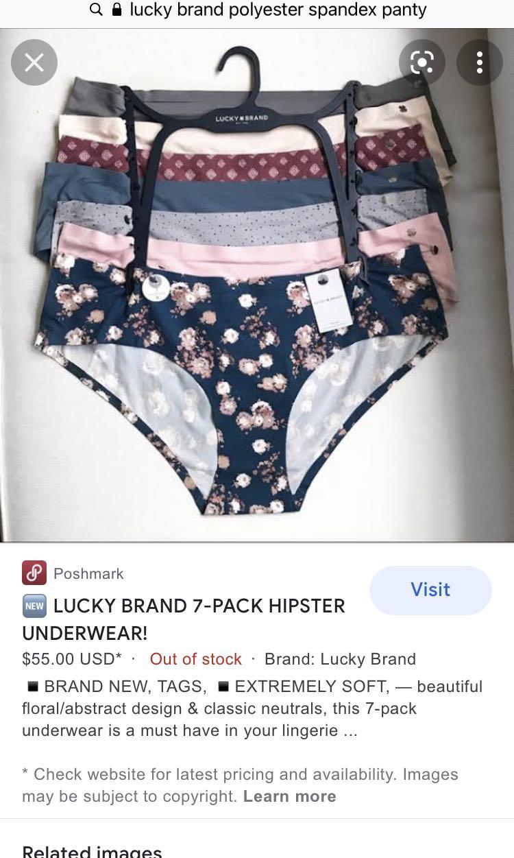 SUPER SALE! Lucky Brand 🍀 panties AUTHENTIC, Women's Fashion