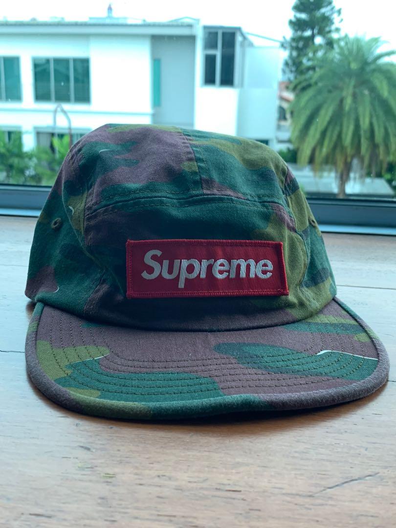 Supreme Camo 5 Pane Cap