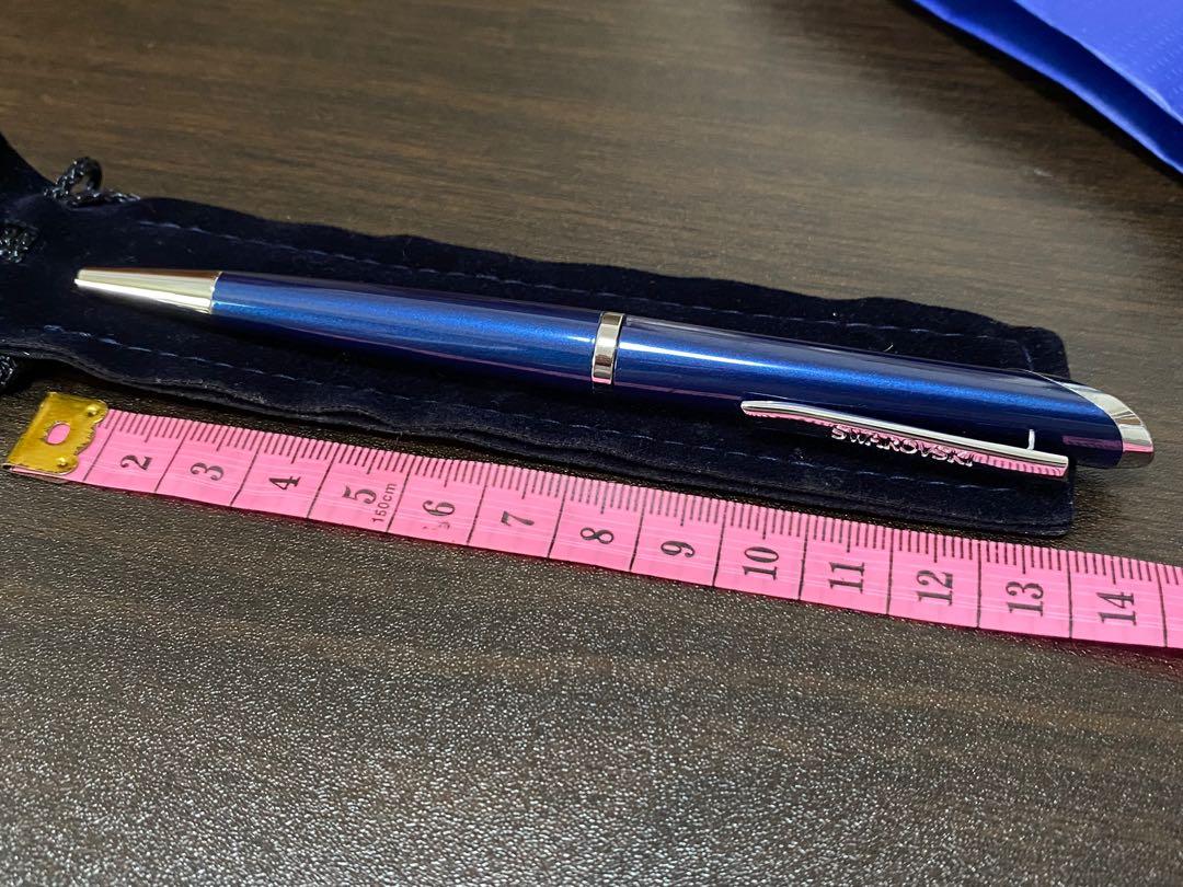 NEW Swarovski Crystal Starlight Ballpoint Pen Dark Blue, Hobbies