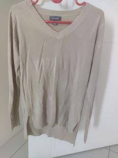 Sweater brand new long sleeve beige sand colour