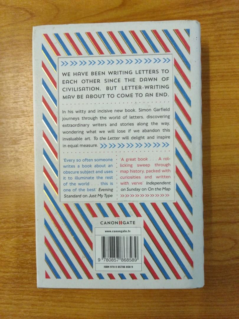 To The Letter-A Journey Through A Vanishing World, Hobbies ...