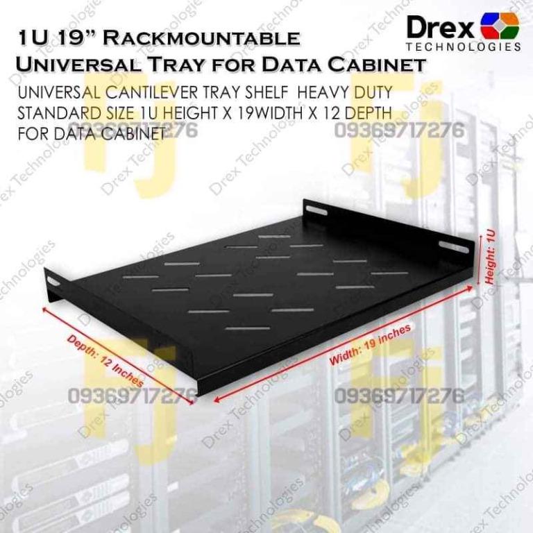 Tray / Shelf for Data Cabinet | Server Rack Tray (Category: Networking) located in Pasig City. Submitted by fjEgangan (Listing ID 1115084211, Image 2). Description: Tray/ Shelf for Data Cabinet | Server Rack Tray ⭐ Discount for bulk orders ⭐ 💯 Brand new 💯 High Quality 💯 Authorized Dealer 💯 Metal black powered finished Available same day delivery.. (except sunday) Mode of Payment: 🛵 Cash on delivery 🛵 GCash 🛵 Bank Transfer ☎️ For fast trans