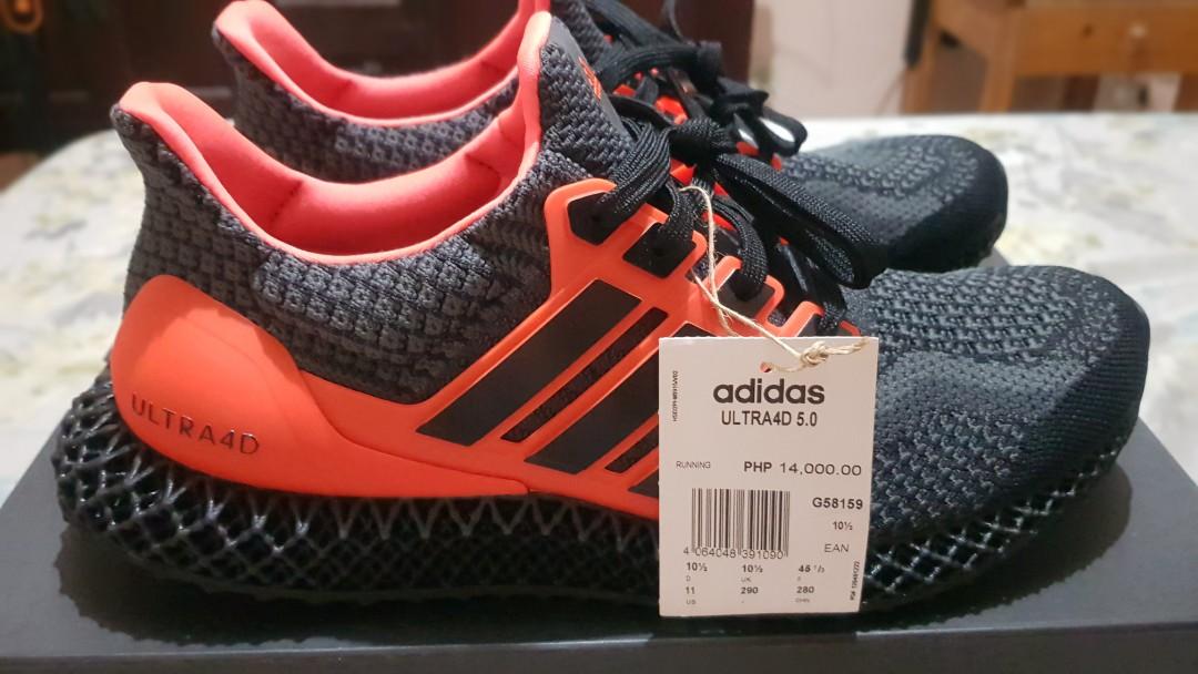 Ultra boost 4d solar red discount