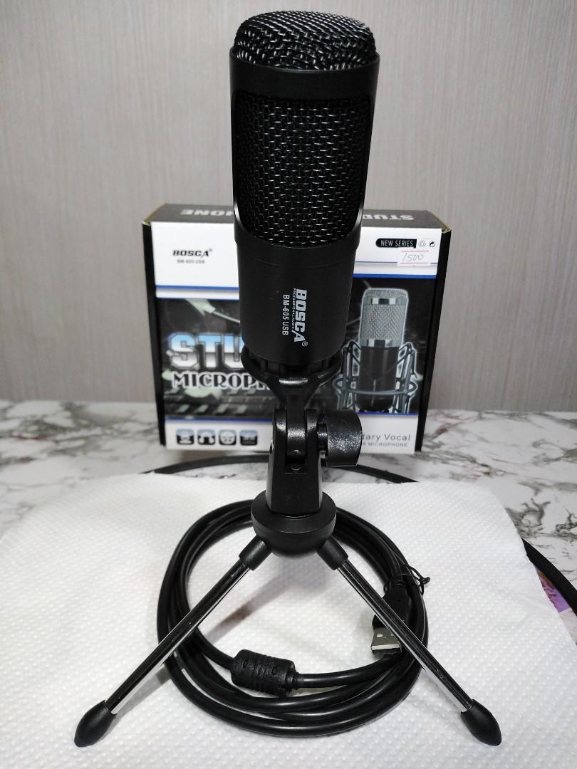 Usb Condenser microphone (Category: Voice Recorders) located in Quezon City. Submitted by smithwarren46 (Listing ID 1114980820, Image 1). Description: #usbcondensermic P1500 Brandnew Bosca Usb Condenser mic. With Tripod, foam filter, mic holder and USB cable.Great sound signal Quality.plug and play. Pick up lagro Q.c or via delivery service rider po. More item for sale.. like or follow my page #BSAonlinestore https://www.facebook.com/BSA-online-s