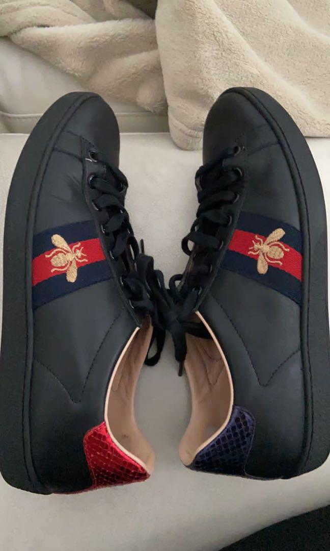 Used gucci tennis shoes Clearance