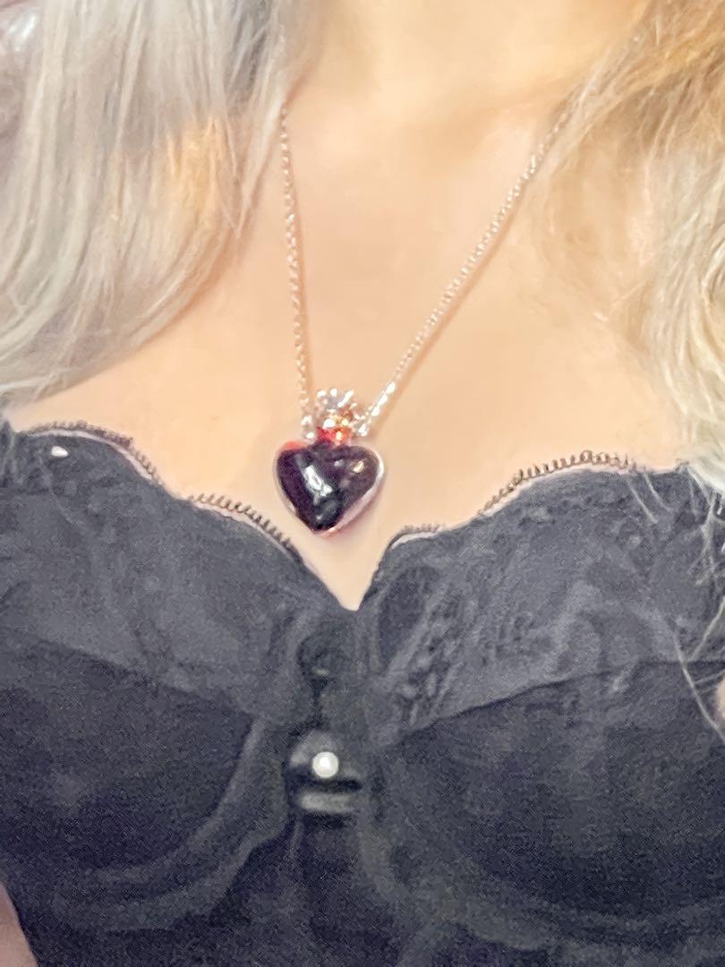 Vampire Blood Vial Necklace, Women's 