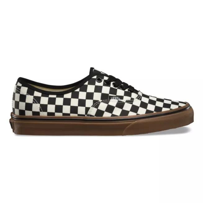 Vans Authentic Checkerboard Gum Sole
