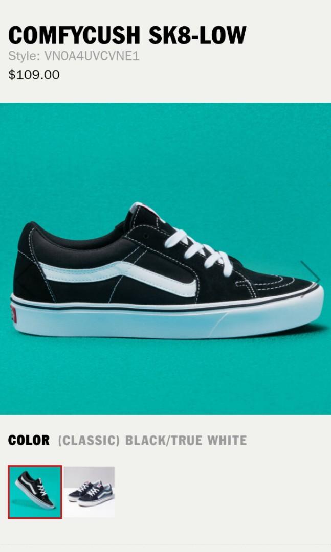 New vans comfy store