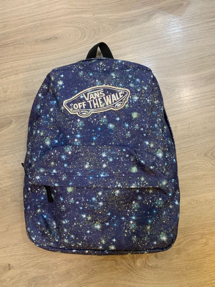 Vans galaxy top print backpack