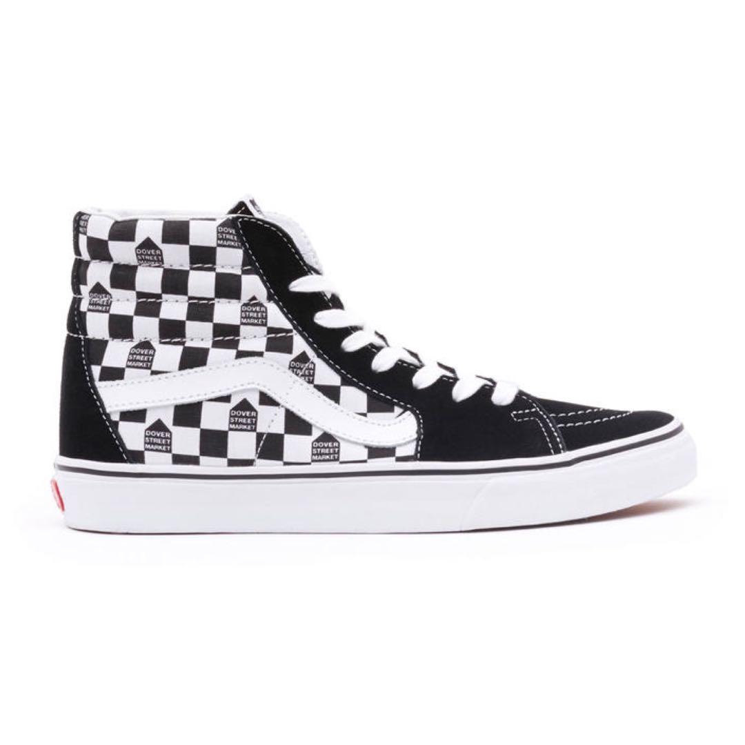 Checkered discount high vans