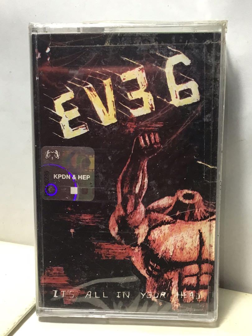 Vintage Cassette Tape Eve 6 It S All In Your Head Oop Kaset Nos New Sealed Anubis Rock Music Media Cd S Dvd S Other Media On Carousell