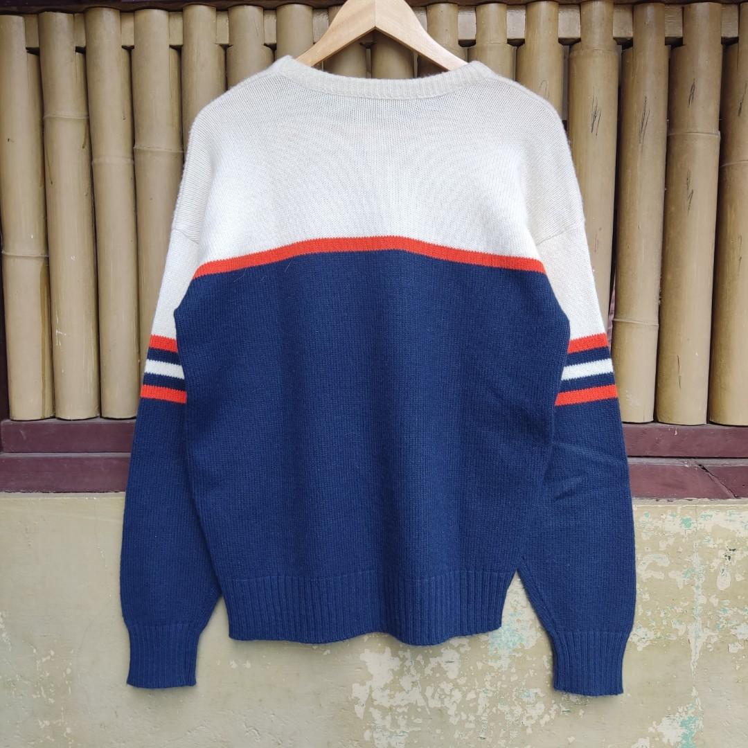 Vintage Chicago Bears Cliff Engle 80s knitted/wool sweater, Men's