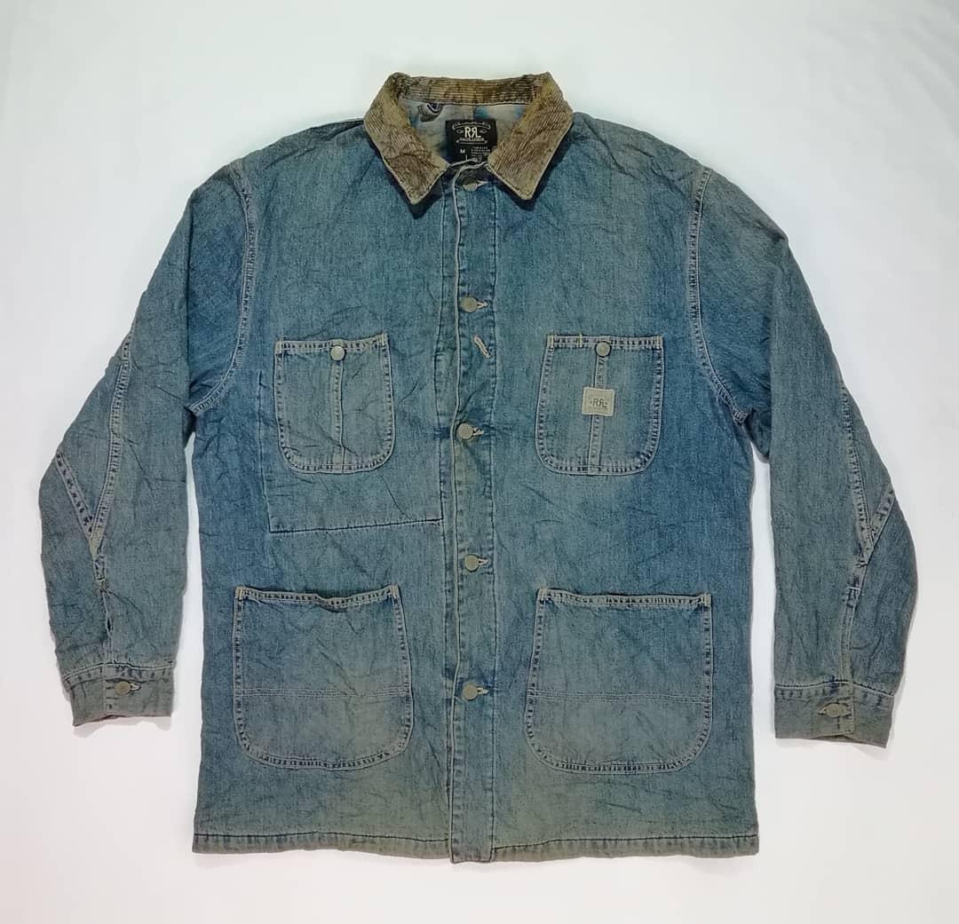 VINTAGE DOUBLE RL RALPH LAUREN WORKERS JACKET Men s Fashion
