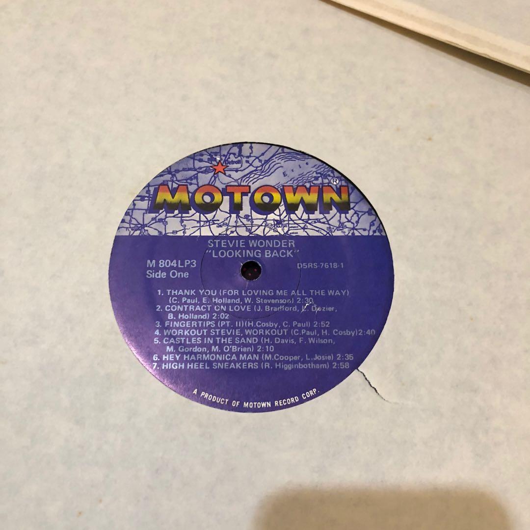 Vynil/Piringan hitam Stevie wonder looking back