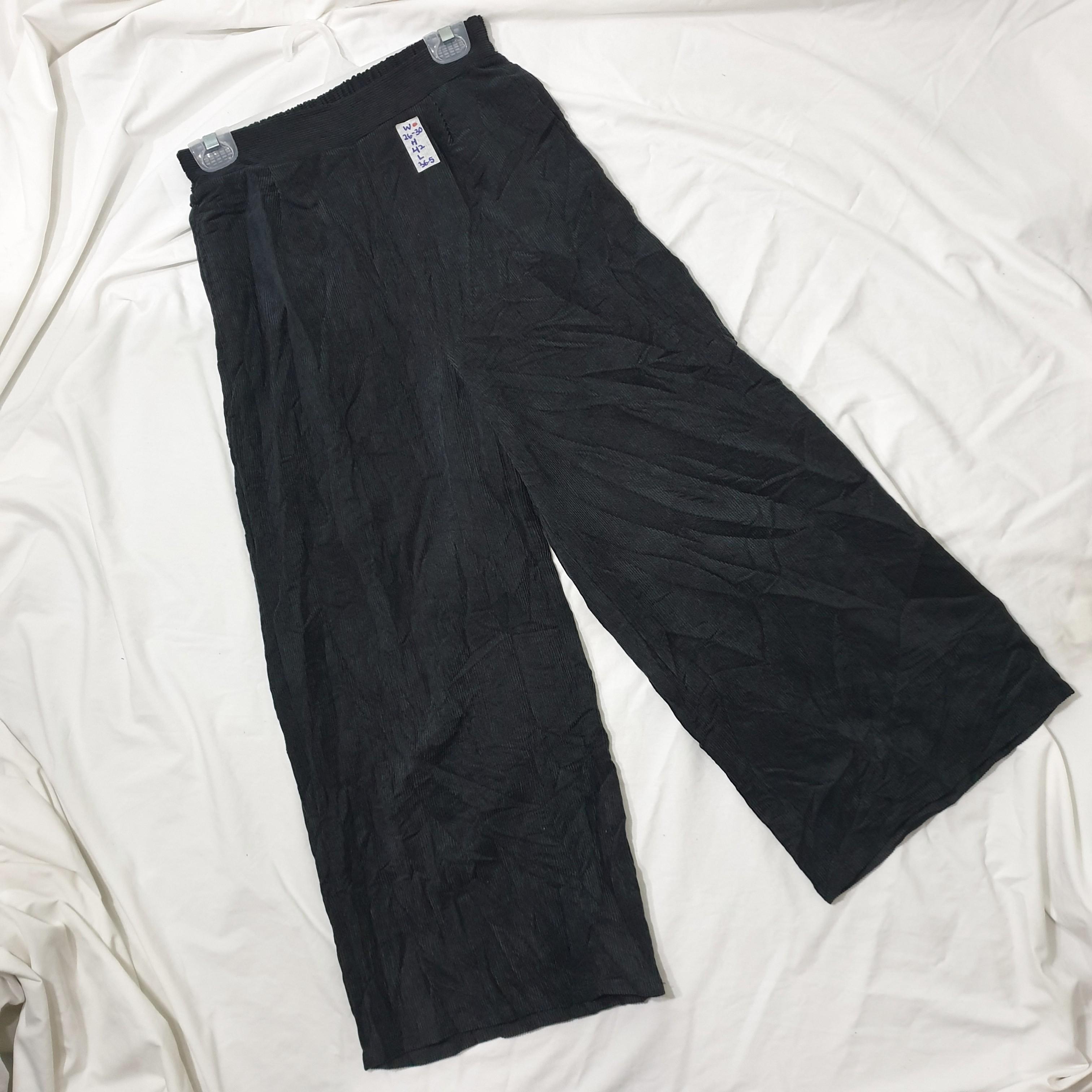 WOMEN'S CORDUROY WIDE PANTS