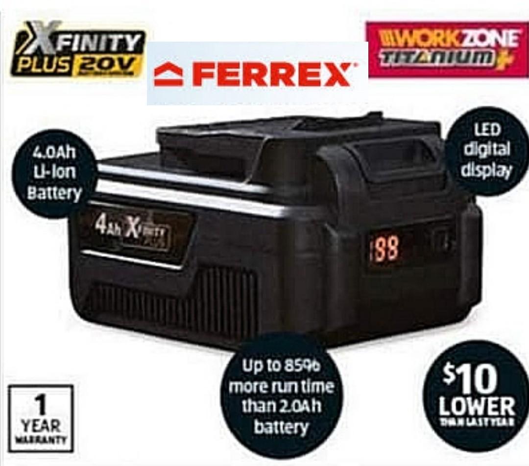 Xfinity plus 20v 4ah battery sales