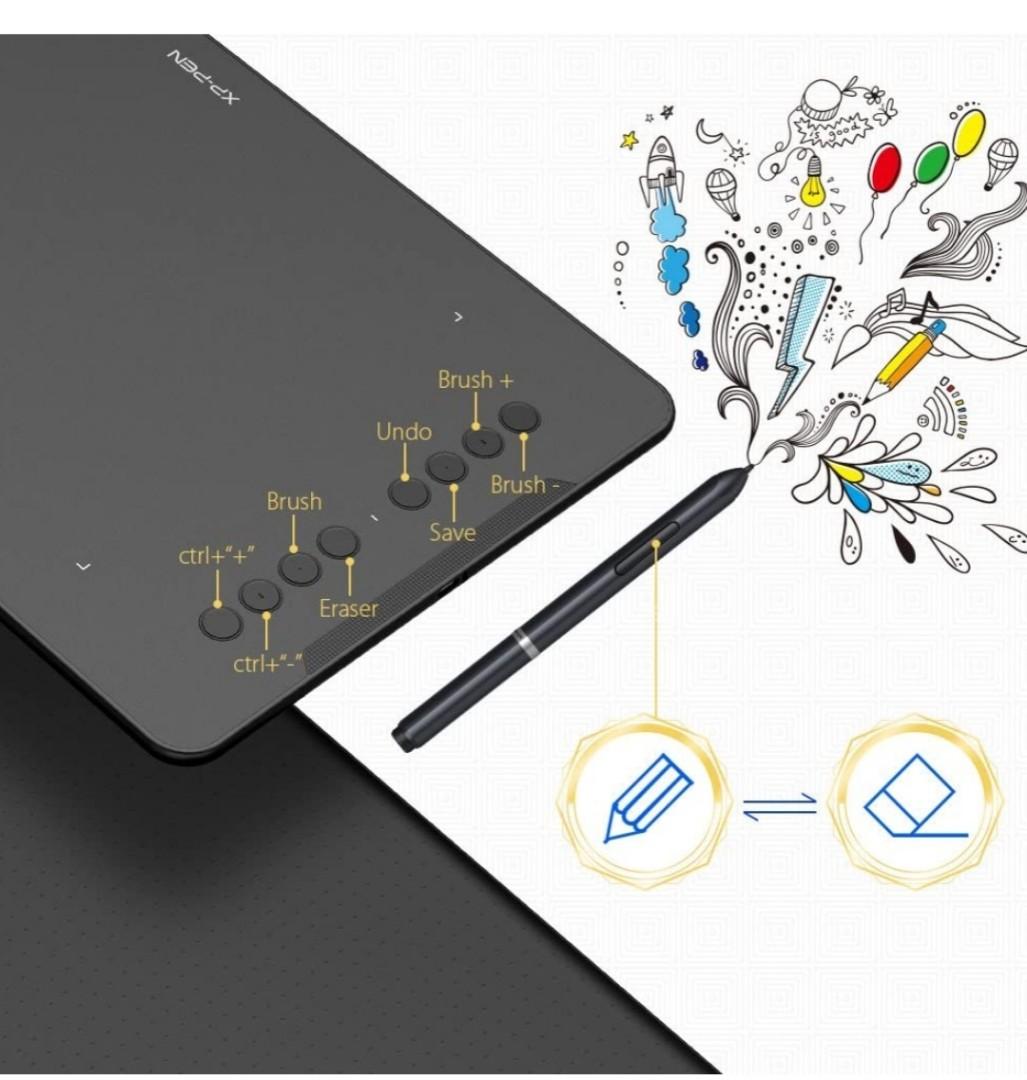 XPPen Deco01 Professional Graphic Drawing Tablet with 8192 levels