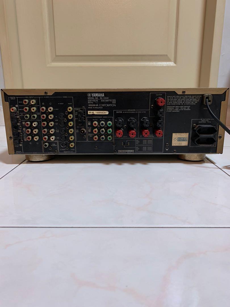 Yamaha AV Receiver RXV530, Audio, Soundbars, Speakers & Amplifiers on