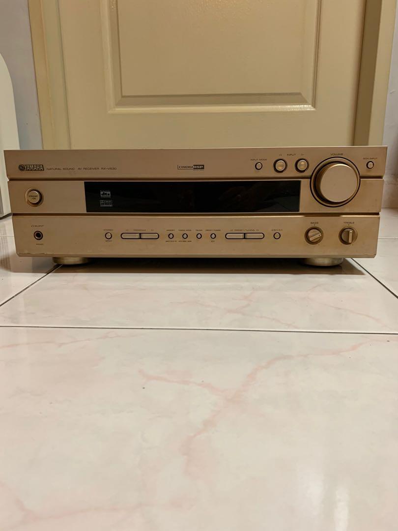 Yamaha AV Receiver RXV530, Audio, Soundbars, Speakers & Amplifiers on