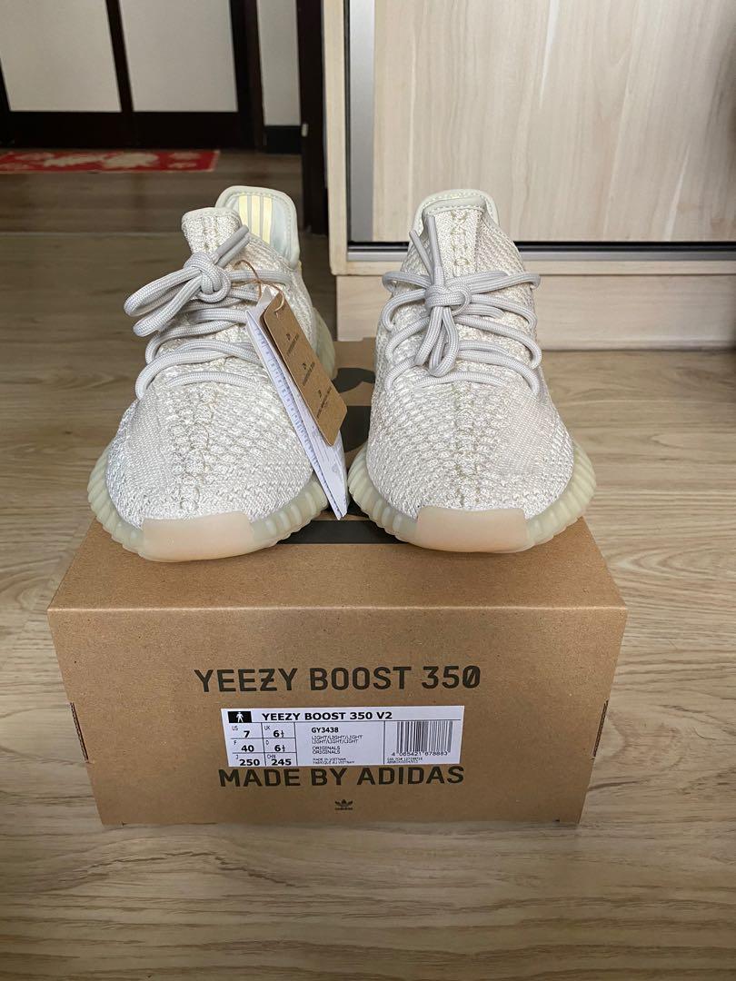 Yeezy Boost 350 V2 “Light”, Men's Fashion, Footwear, Sneakers on Carousell