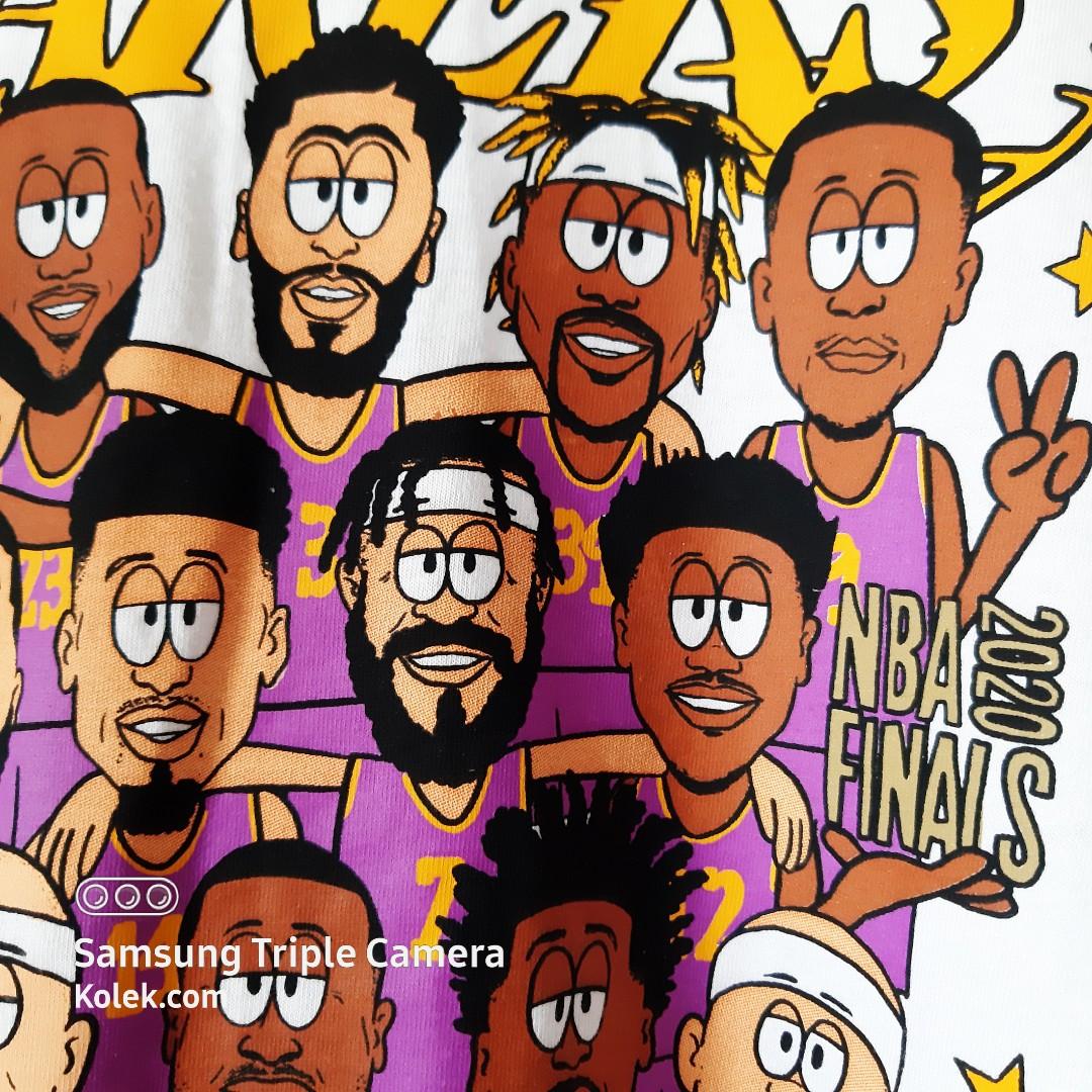 cartoon lakers championship 2020  Graphic T-Shirt for Sale by creedanca