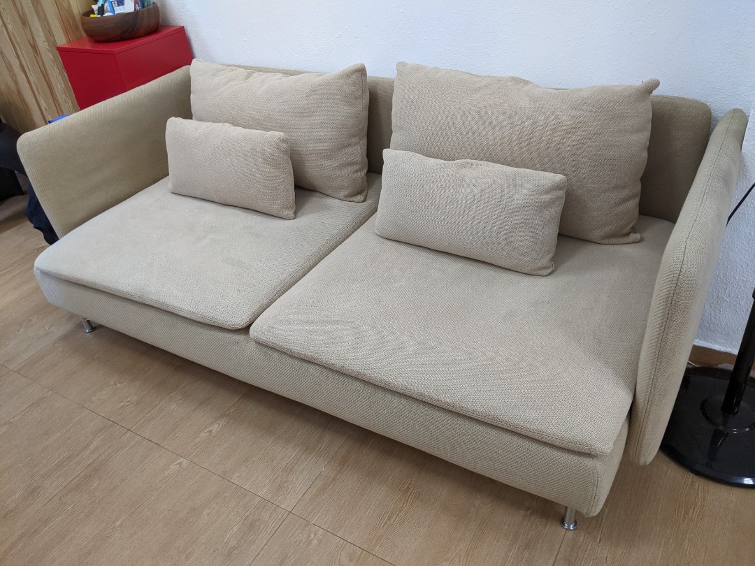 3 seats IKEA sofa, 傢俬＆家居, 傢俬, 梳化 Carousell