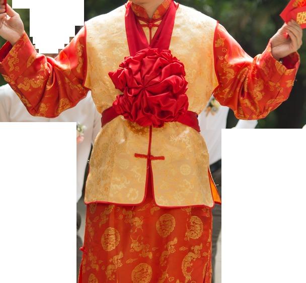 大量婚後物資 男褂連繡球出門馬褂龍袍喜褂新郎接新娘花球 男裝 上身及套裝 套裝 Carousell