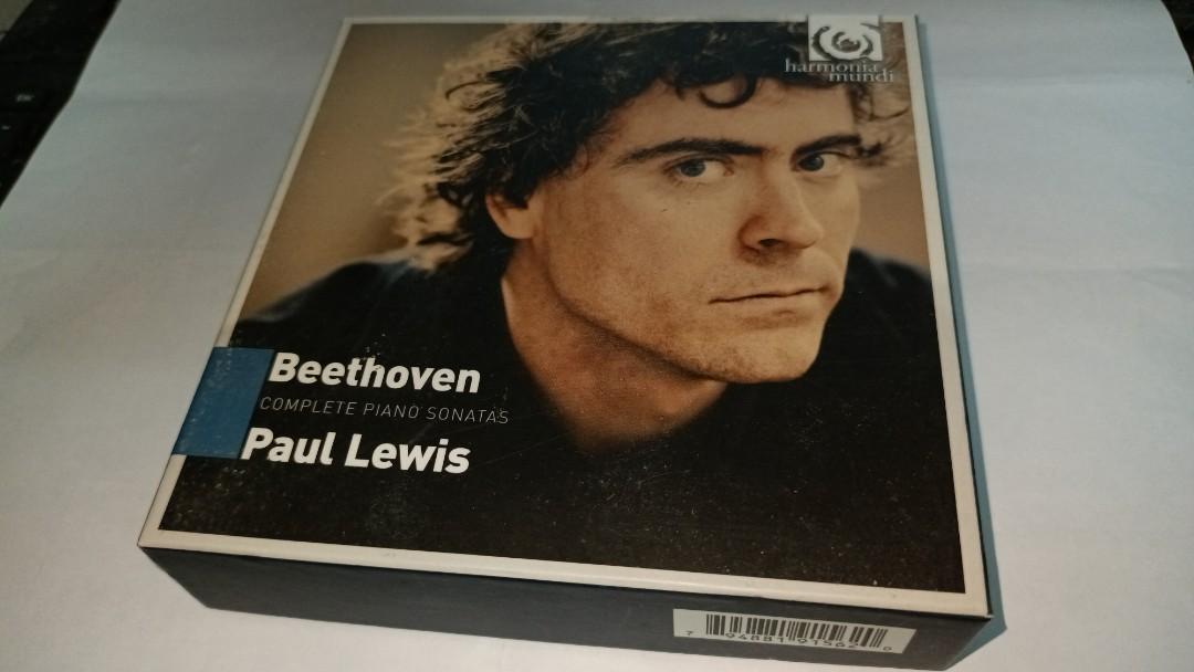 英國古典鋼琴家PAUL LEWIS BEETHOVEN COMPLETE PIANO SONATAS 10 CD