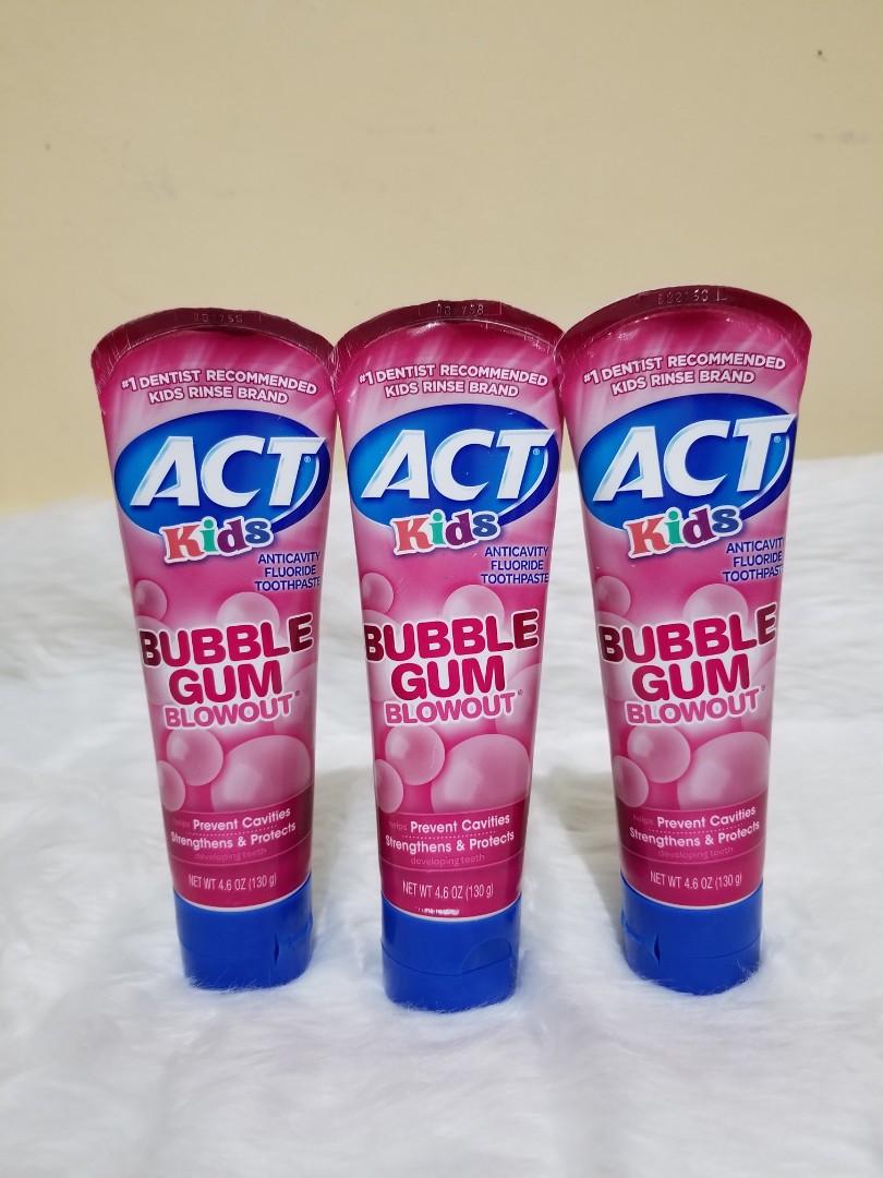 ACT for Kids (toothpaste (Category: Oral Care) located in Manila. Submitted by quitmagadia (Listing ID 1115242580, Image 1). Description: New Arrival❣ From USA❣ ACT Toothpaste for Kids (P180.00 each).
