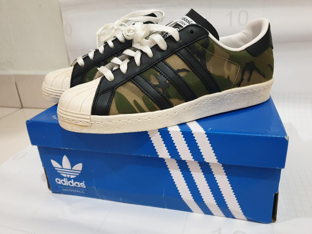 Adidas originals mens x shop clot superstar 80s 84 lab