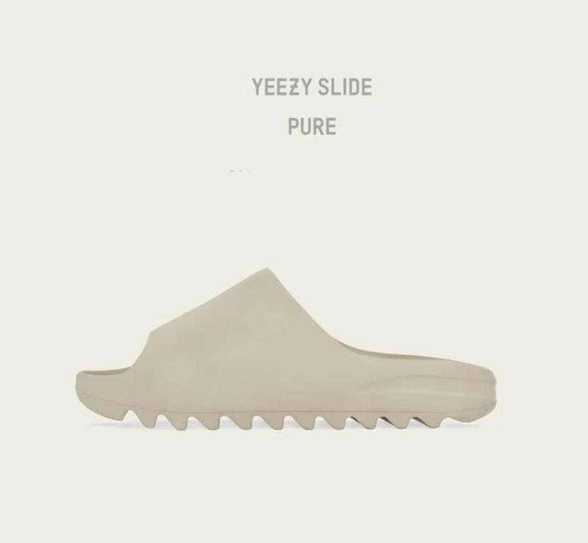 Adidas Yeezy Slide Pure 2021, 男裝, 鞋, 拖鞋- Carousell