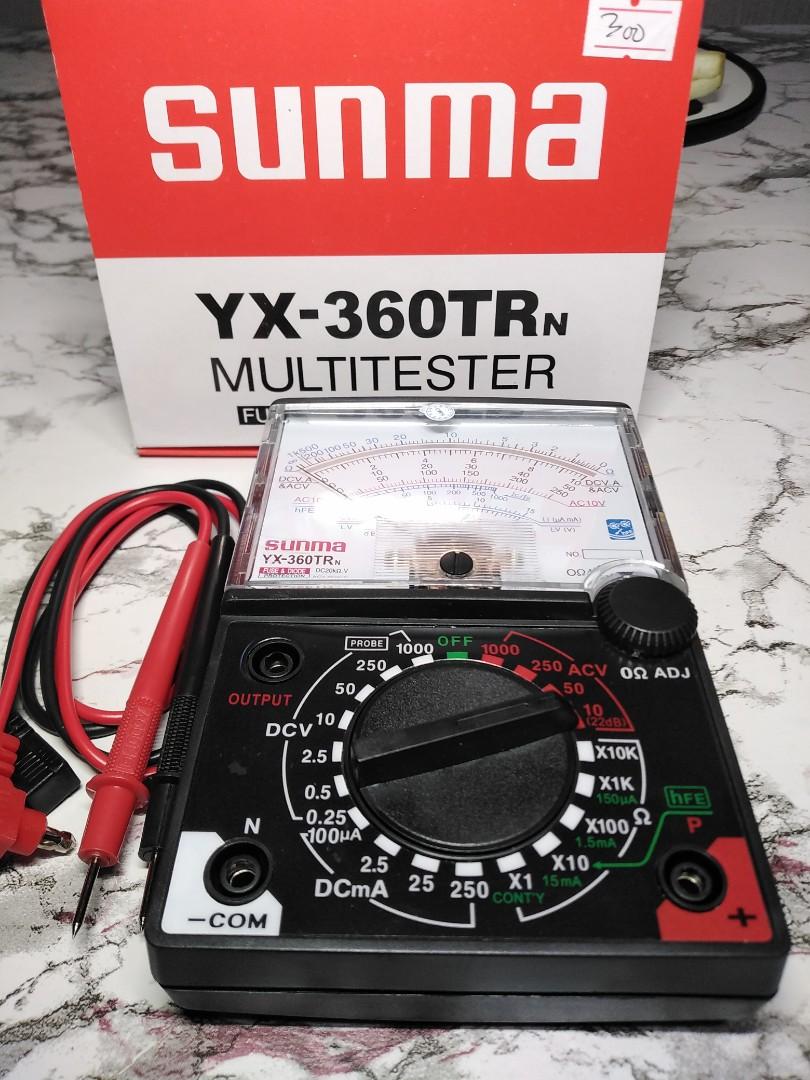 Analog multi meter tester (Category: Construction Tools & Equipment) located in Quezon City. Submitted by smithwarren46 (Listing ID 1115104068, Image 3). Description: #analogtester P300 Brandnew Analog multi meter tester with rod. For testing continuity, DCV, ACV, Transistor, Diode. With manual. Battery not included. Pick up lagro Q.c or via delivery service rider po. More item for sale.. like or follow my page #BSAonlinestore https://www.faceboo