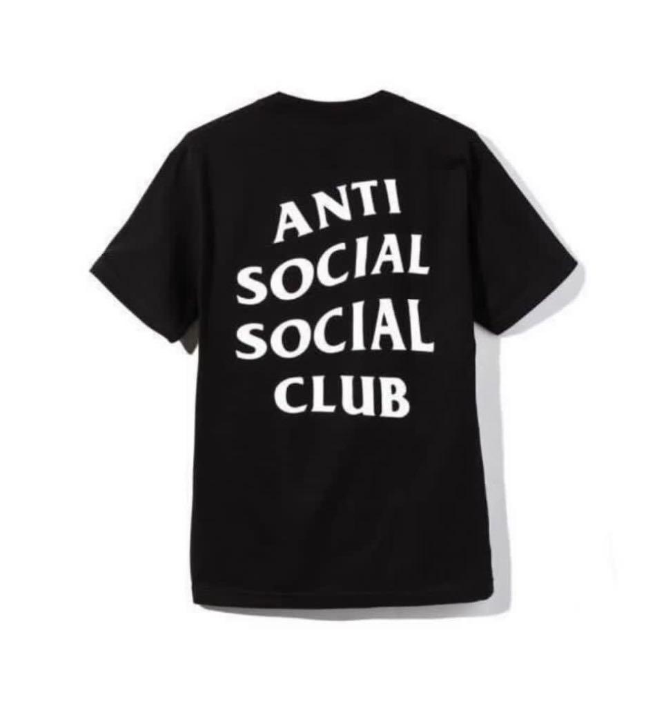 Anti social social club logo tee 2 supreme hypebeast clot