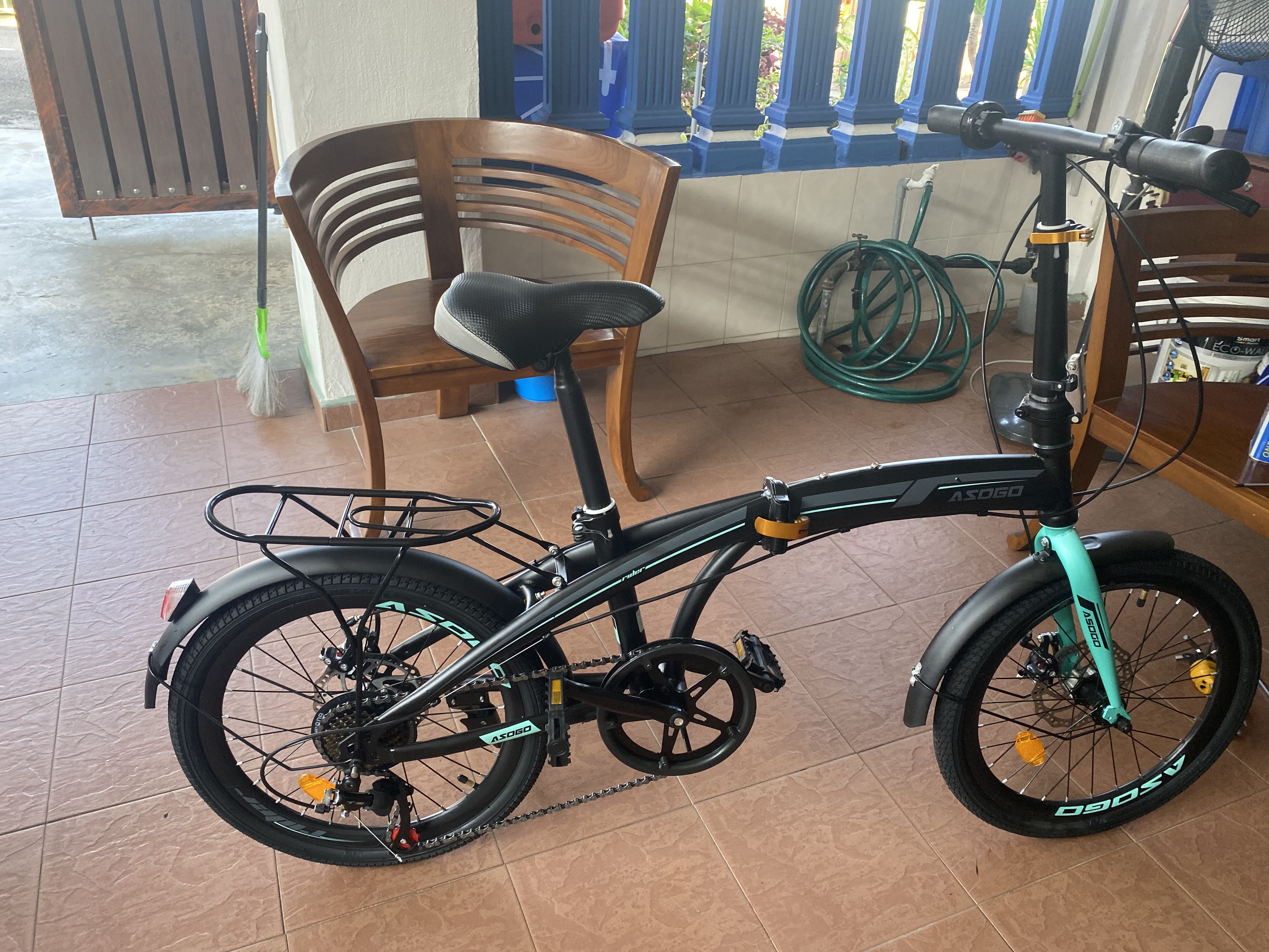 Asogo folding bike