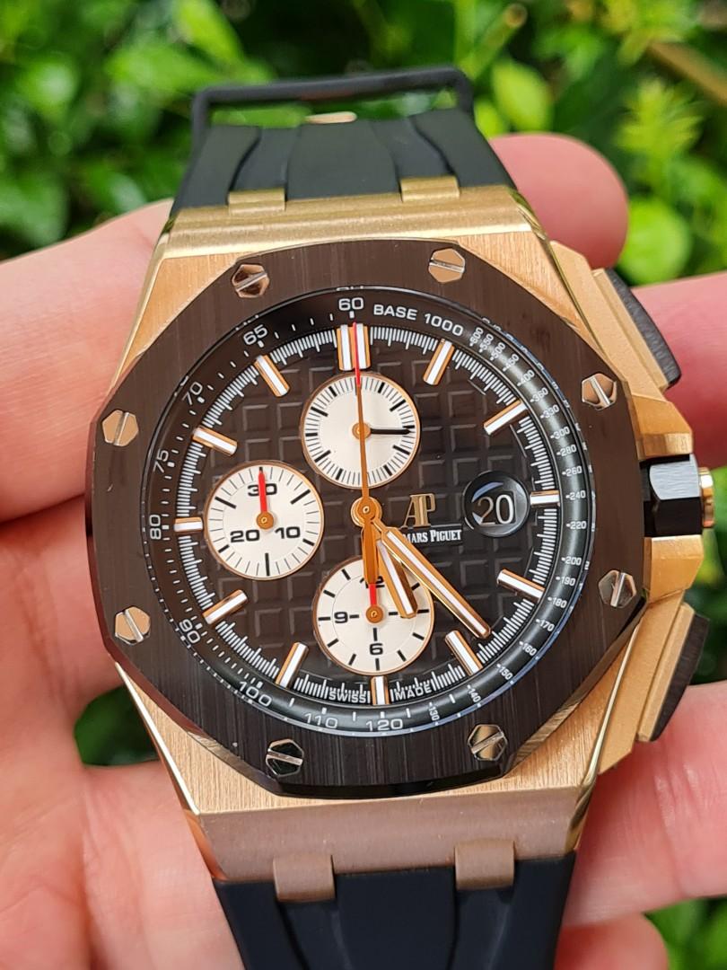 Royal oak offshore rose gold 44mm store