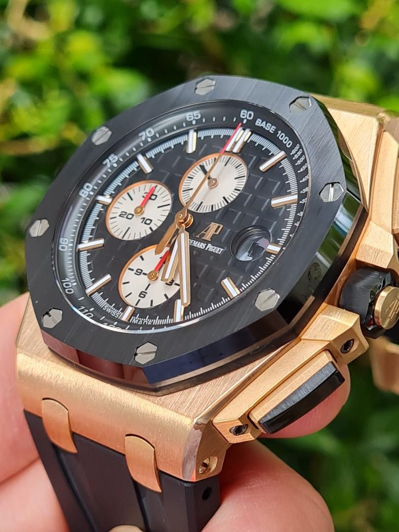 Ap 44mm rose clearance gold