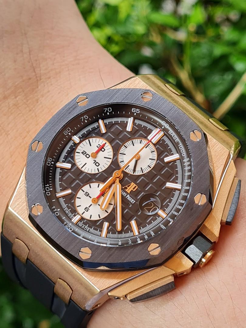 Audemars Piguet Royal Oak Offshore Chronograph Rose Gold 44mm