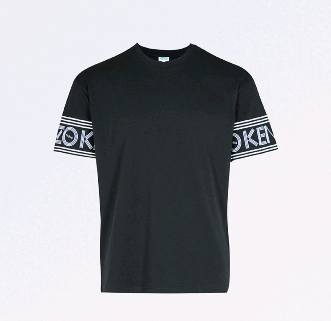 Kenzo paris cuff print tee discount