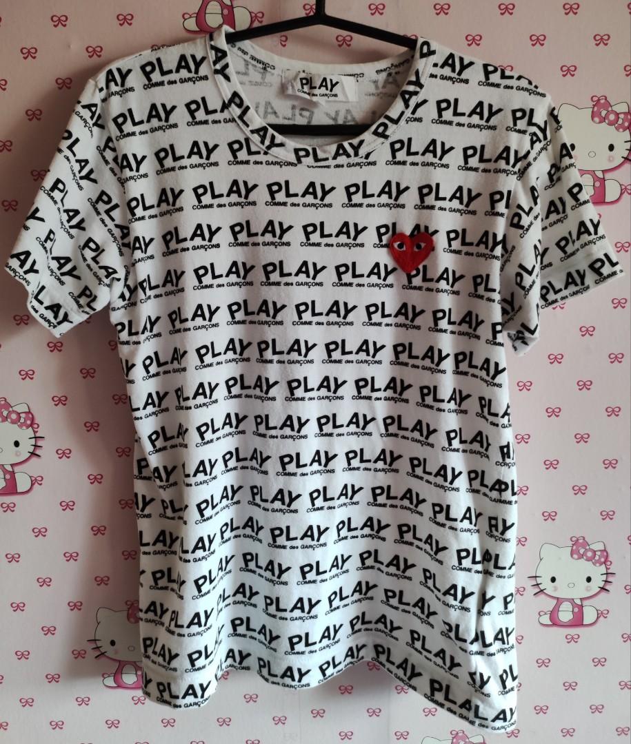 Authentic..CDG Play shirt.650