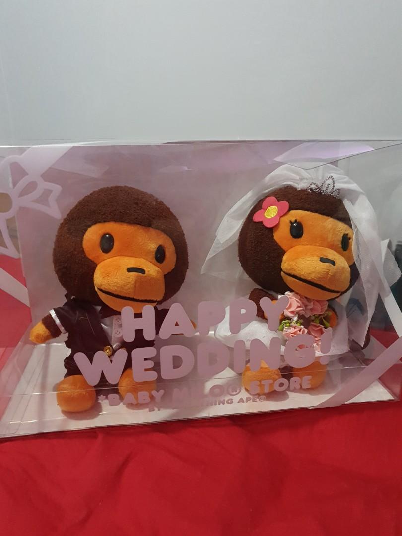 bape baby milo wedding plush, Hobbies & Toys, Memorabilia
