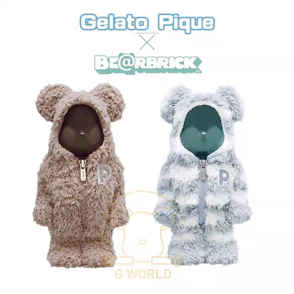 Bearbrick Gelato Pique 400% (1 set), Hobbies & Toys, Collectibles