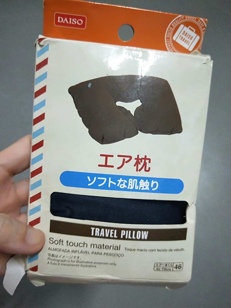 Inflatable pillow daiso clearance
