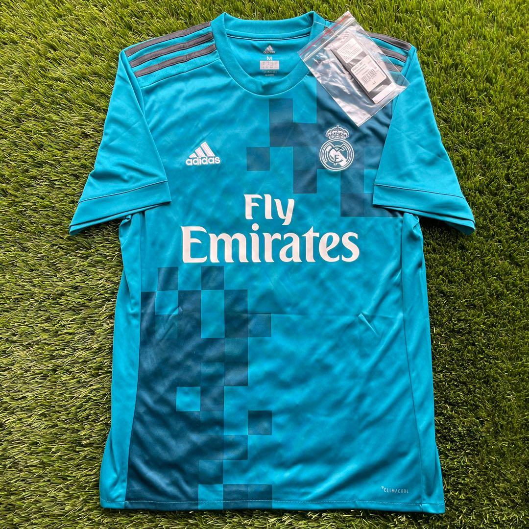BNWT] Real Madrid 2017-2018 Jersey with 'Ronaldo' Nameset (Adidas BR3539), Sports Equipment, Other Sports Equipment and Supplies on