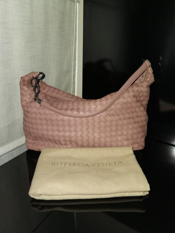 Bottega Veneta Ciambrino Intrecciato Leather Shoulder Bag Authentic