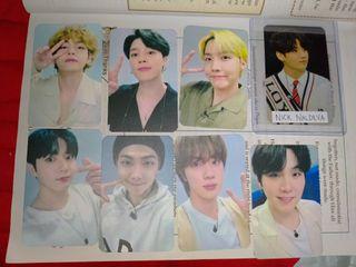 BTS Replicards unoff photocard sets