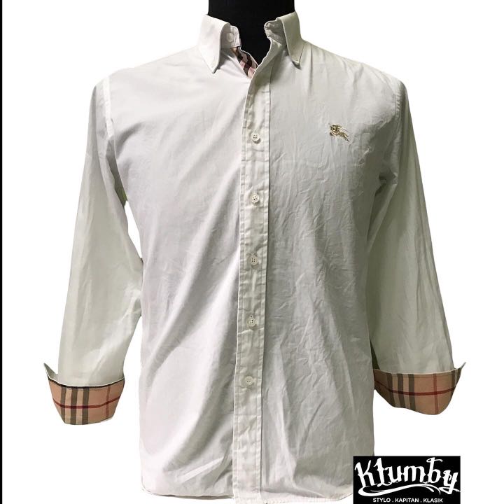 burberry brit white shirt