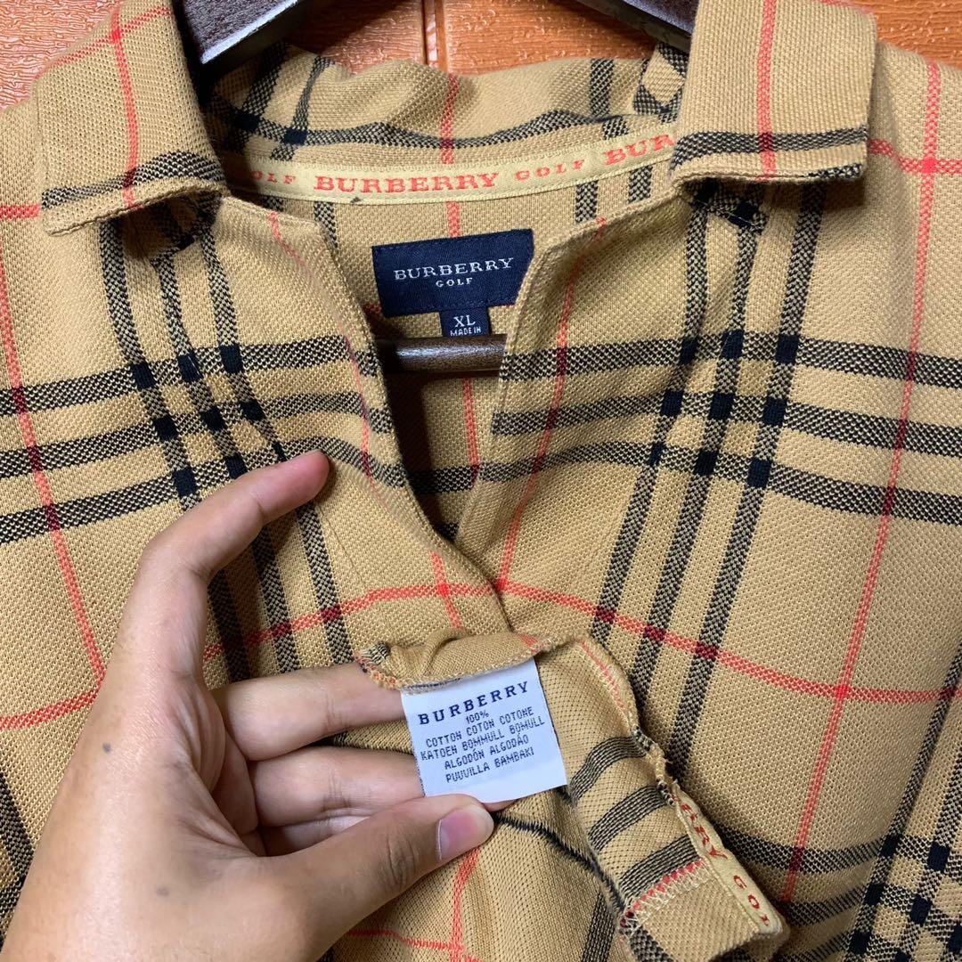 Burberry polo legit check sales