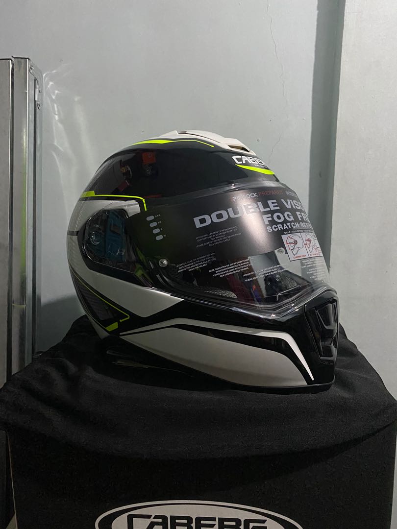 Caberg Drift composite fiber Full face helmet, Motorbikes, Motorbike Parts  \u0026 Accessories, Helmets and other Riding Gears on Carousell